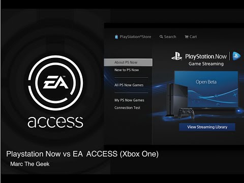 Playstation Now vs EA ACCESS (Xbox One) - UCbFOdwZujd9QCqNwiGrc8nQ