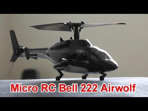 Micro RC Bell 222 Airwolf Helicopter Indoor Flight - UCsFctXdFnbeoKpLefdEloEQ