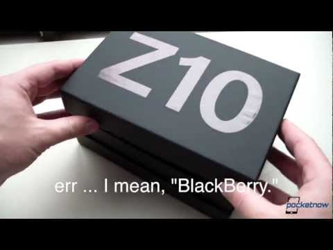 BlackBerry Z10 Unboxing & Hardware Tour - UCO_vmeInQm5Z6dEZ6R5Kk0A