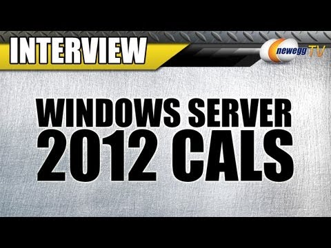 Newegg TV:  Microsoft Windows Server 2012 CALs Interview - UCJ1rSlahM7TYWGxEscL0g7Q