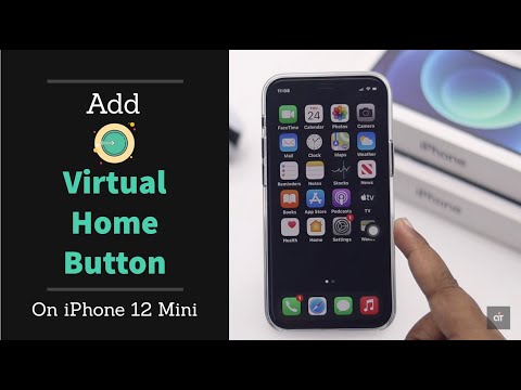 Add Virtual Home Button on iPhone 12, 12 Mini, iPhone 12 Pro, 12 Pro Max