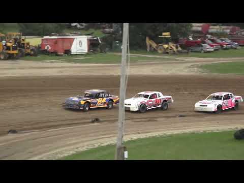 Street Stock B-Feature #2 at Crystal Motor Speedway, Michigan on 09-18-2022!! - dirt track racing video image