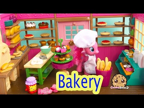 Lil Woodzeez Tickle Your Taste Buds Cupcake Bread Bakery Playset with My Little Pony Pinkie Pie - UCelMeixAOTs2OQAAi9wU8-g