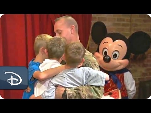 A Military Family Reunites At Magic Kingdom Park | Walt Disney World - UC1xwwLwm6WSMbUn_Tp597hQ