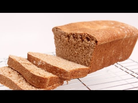 Homemade Whole Wheat Sandwich Bread Recipe - Laura Vitale - Laura in the Kitchen Episode 672 - UCNbngWUqL2eqRw12yAwcICg