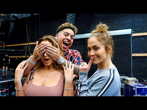 SURPRISING CATHERINE WITH HER FAVORITE PERSON IN THE WORLD!!! **JENNIFER LOPEZ**