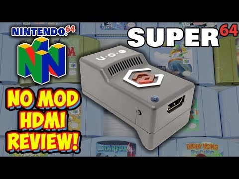 No Mod Needed HDMI Nintendo 64 - E.O.N Super 64 Adapter Review! - UC0oMYbkaO_bFN4Fh4J0LpYg