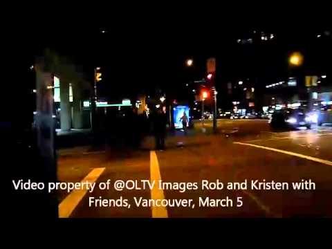 Robert e Kristen vistos em Vancouver
