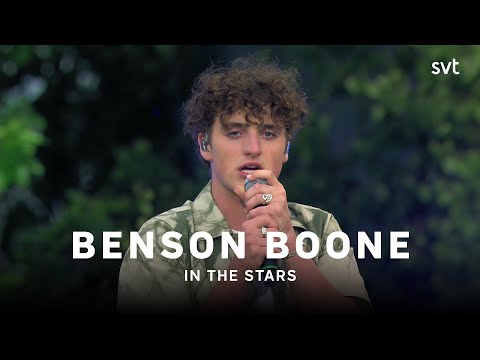 Benson Boone – In the stars | Allsång på Skansen 2022 | SVT