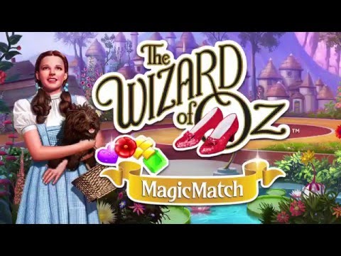 the wizard of oz magic match 3 video