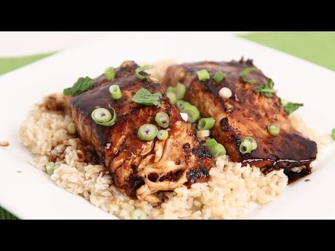 Teriyaki Salmon Recipe - Laura Vitale - Laura in the Kitchen Episode 711 - UCNbngWUqL2eqRw12yAwcICg