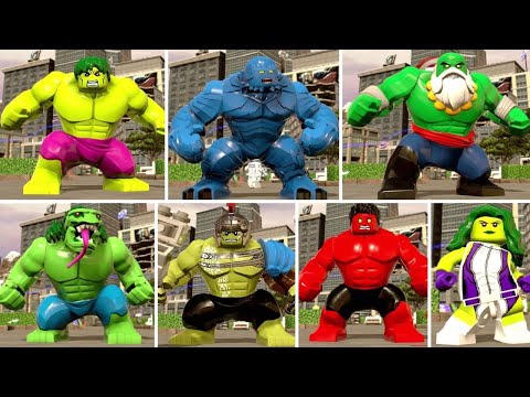 LEGO Marvel Super Heroes 2 - All Hulk Characters - UCg_j7kndWLFZEg4yCqUWPCA