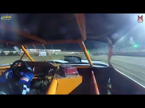 #78 Gary Lamke - POWRi Super Stock - 7-8-2023 Lake Ozark Speedway - In Car Camera - dirt track racing video image