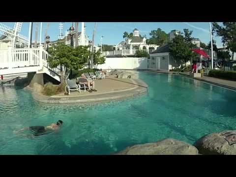 Disney's Yacht & Beach Club Resort Stormalong Bay POV Pool Tour Including Slide, Lazy River - UCe-gHr2O_LP7t0YJYHZQZlg