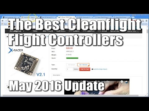 The Best Cleanflight Flight Controller(s) - May 2016 Update - UCX3eufnI7A2I7IkKHZn8KSQ