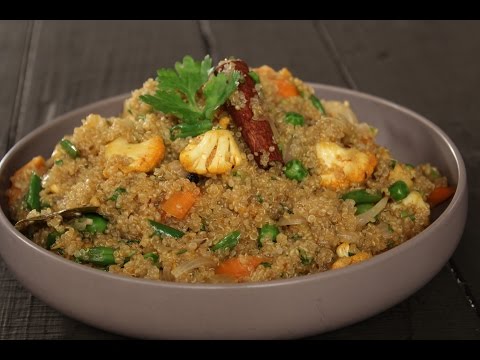 Vegetable Quinoa Pulao | Not So Junky - by Chef Siddharth | Sanjeev Kapoor Khazana - UCmoX4QULJ9MB00xW4coMiOw