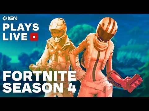 Fortnite’s Meteor Impact Kicks Off Season 4 Gameplay - IGN Plays Live - UCKy1dAqELo0zrOtPkf0eTMw
