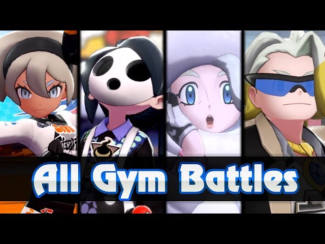 Pokemon Sword and Shield Gym Leaders - SwSh Gym Leaders
