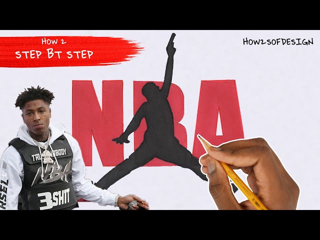 How to Draw the NBA Youngboy Logo
