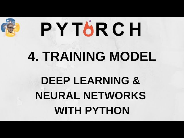 How to Train a Neural Network Model in Pytorch