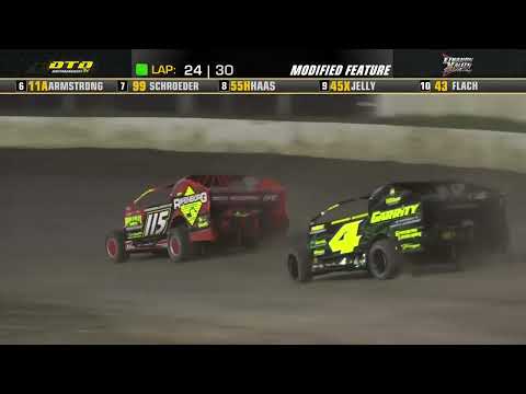 Lebanon Valley Speedway | Modified Feature Highlights | 7/16/22 - dirt track racing video image