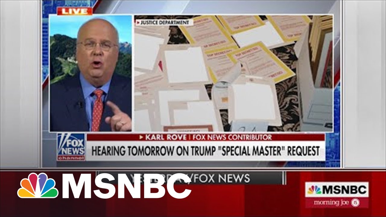 Karl Rove Says Trump Not Allowed To Take Documents From White House