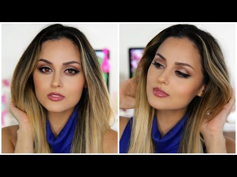 Full Face Drugstore Makeup Tutorial | Neutral Smokey Eye - UCXTAdFsBmxNK3_c8MUvSviQ