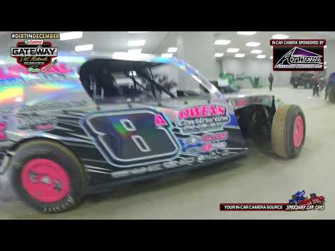#8A Austin Holcombe - 2022 Gateway Dirt Nationals - Modified - InCar Camera - dirt track racing video image