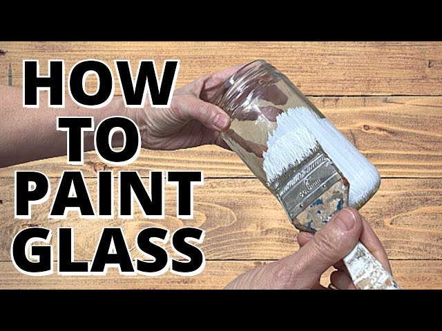 Can You Paint Glass StuffSure