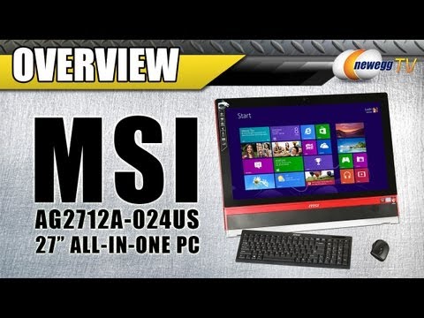 MSI AG2712A-024US Intel Core i7 27" All-In-One PC Overview - Newegg TV - UCJ1rSlahM7TYWGxEscL0g7Q