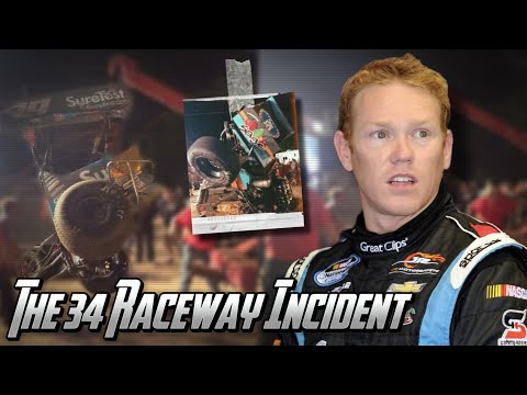 The 34 Raceway Incident - dirt track racing video image