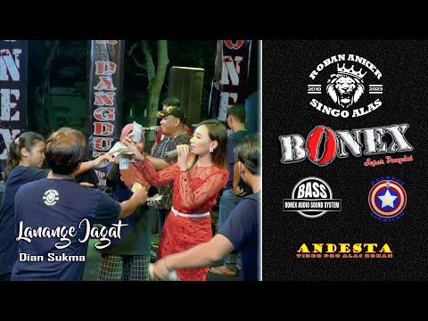 LANANGE JAGAT ~ DIAN SUKMA ~ COVER BY BONEX LIVE ROBAN ANKER