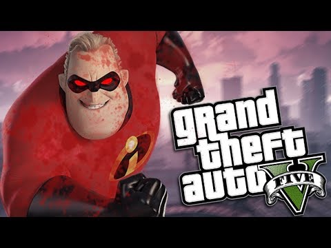 GTA 5 Mods - EVIL MR INCREDIBLE MOD (GTA 5 Mods Gameplay) - UCOrd4AWNd6lOgv0UWv84H2g