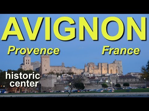 Avignon, France - the historic center - UCvW8JzztV3k3W8tohjSNRlw