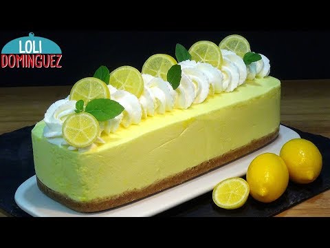 Tarta de limón sin horno, fácil y rápida - Recetas paso a paso, tutorial - Loli Domínguez - UC5ONfXPjWgqElh0NZaRJ1tg