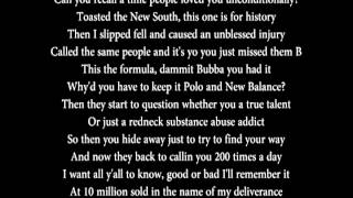 Bubba Sparxxx - Deliverance (Lyrics)