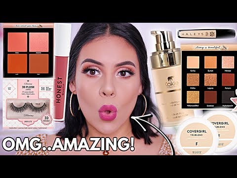 NEW DRUGSTORE MAKEUP TESTED: FIRST IMPRESSIONS + FULL DAY WEAR TEST! | JuicyJas - UCqTR5f7YkGro3cPv23SqcqQ