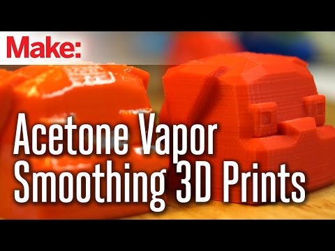 Vapor Smoothing 3D printed objects with acetone - UChtY6O8Ahw2cz05PS2GhUbg