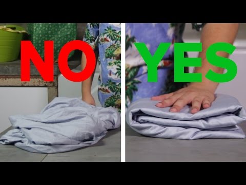 A Better Way To Fold A Fitted Sheet - UCBUVGPsJzc1U8SECMgBaMFw