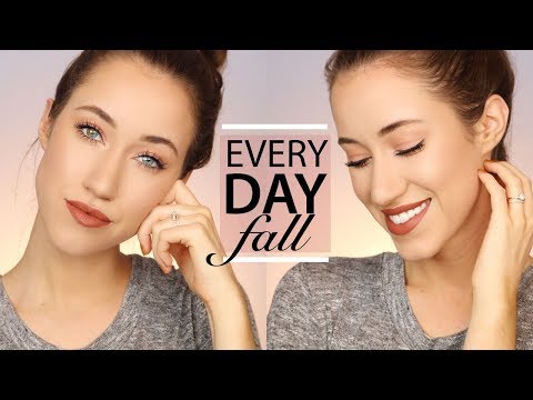 DRUGSTORE EASY EVERYDAY FALL MAKEUP TUTORIAL 2017 | ALLIE GLINES - UCLF42C7y73FKA8ye_5Nn-Kw