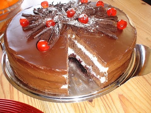 Receta Tarta Selva Negra - Recetas de cocina, paso a paso, tutorial - UC5ONfXPjWgqElh0NZaRJ1tg