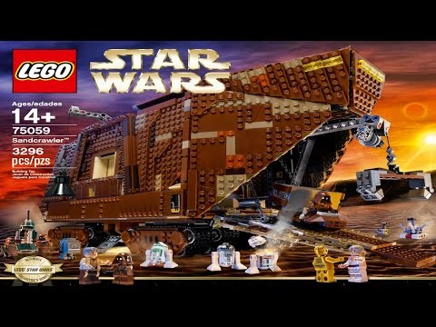 LEGO Star Wars | UCS Sandcawler | Set #75059 | Time-Lapse Build - UC7HyvAyzpbtlw8nZ8a4oN1g