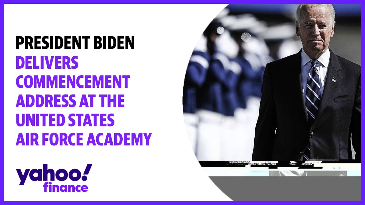 LIVE: President Biden delivers commencement address at the United States Air Force Academy