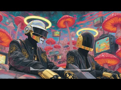 Daft Punk Retrovision Fever 🎸🤖 | Chillwave, Retro Funk, Nu Disco, Synthwave, Electronic Playlist