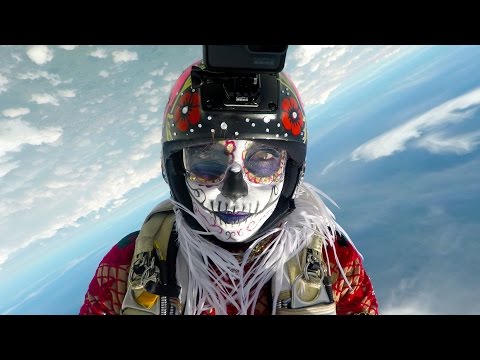 GoPro: Day of the Dead Skydive with Roberta Mancino - UCqhnX4jA0A5paNd1v-zEysw