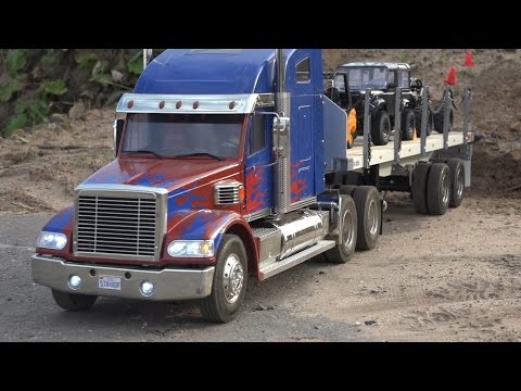 ОПТИМУС грузоперевозчик ... Грузовик на радиоуправлении (RC Truck) - UCX2-frpuBe3e99K7lDQxT7Q