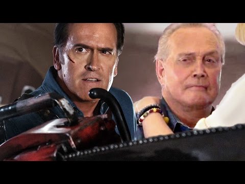 Ash vs Evil Dead: Lee Majors on Playing Ash's Dad - Comic Con 2016 - UCKy1dAqELo0zrOtPkf0eTMw
