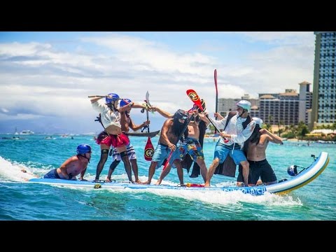 Crafty Team Surfing Comes to Oahu - Red Bull Party Wave 2015 - UCblfuW_4rakIf2h6aqANefA