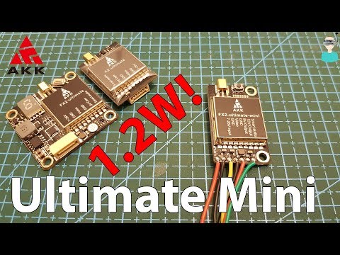 AKK FX2 Ultimate Mini 1.2W VTX - Review & Flight Footage - UCOs-AacDIQvk6oxTfv2LtGA