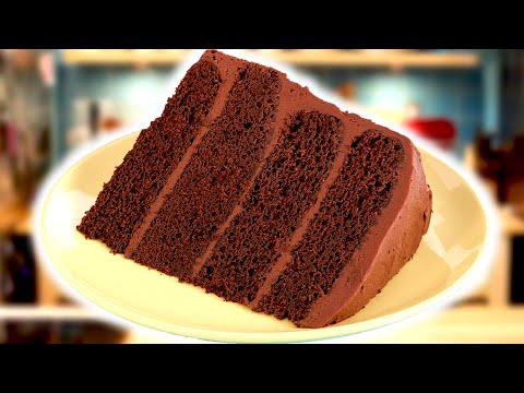 Anna Bakes a FOUR LAYER Chocolate Fudge Cake! - UCr_RedQch0OK-fSKy80C3iQ